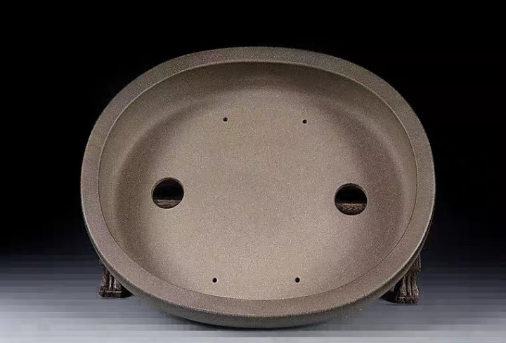 Quality oval bonsai pot - 30 cm