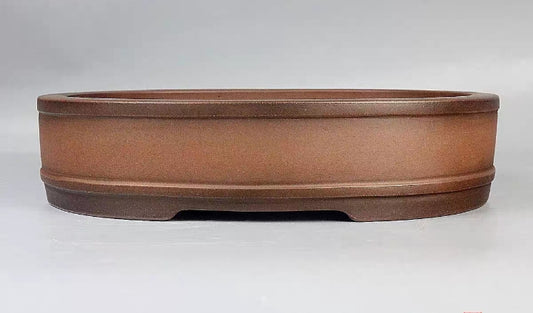 Quality oval bonsai pot - 30 cm