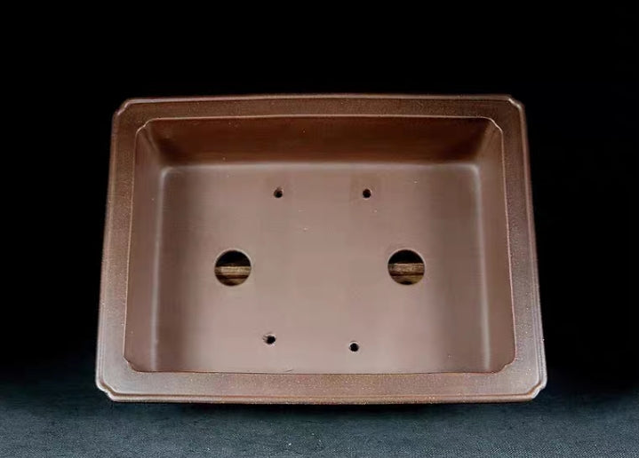 Quality rectangular bonsai pot - 32cm