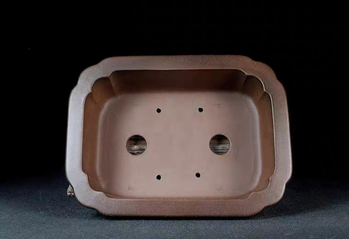 Quality rectangular bonsai pot - 29cm