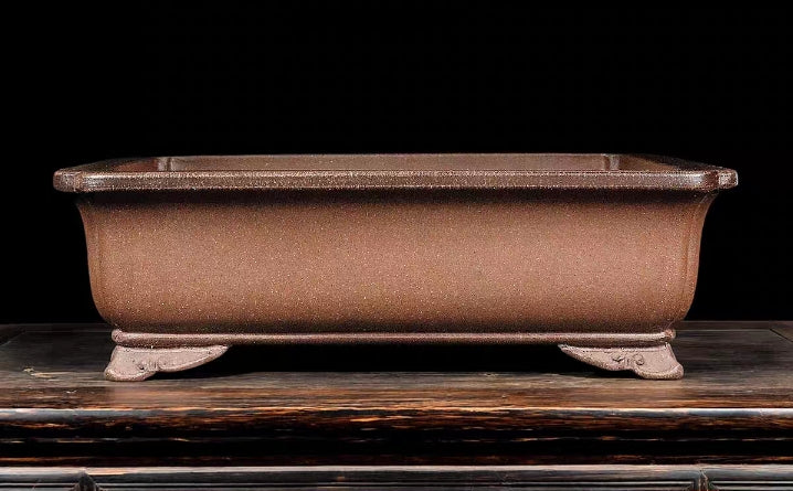 Quality rectangular bonsai pot - 25cm