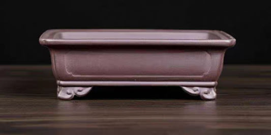 Beautiful rectangular bonsai pot - 24cm