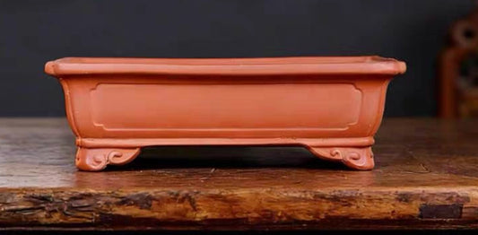 Beautiful rectangular bonsai pot - 24cm