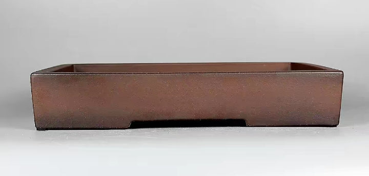 Quality rectangular bonsai pot - 34cm