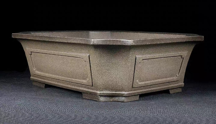 Quality rectangular bonsai pot - 40cm