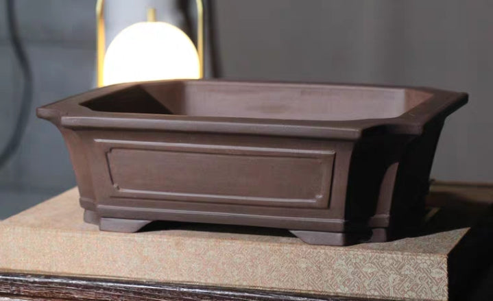 Quality rectangular bonsai pot - 45cm