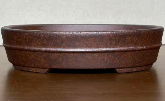 Beautiful oval bonsai pot - 20cm