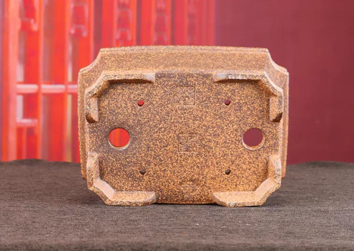 Beautiful rectangular bonsai pot - 21cm