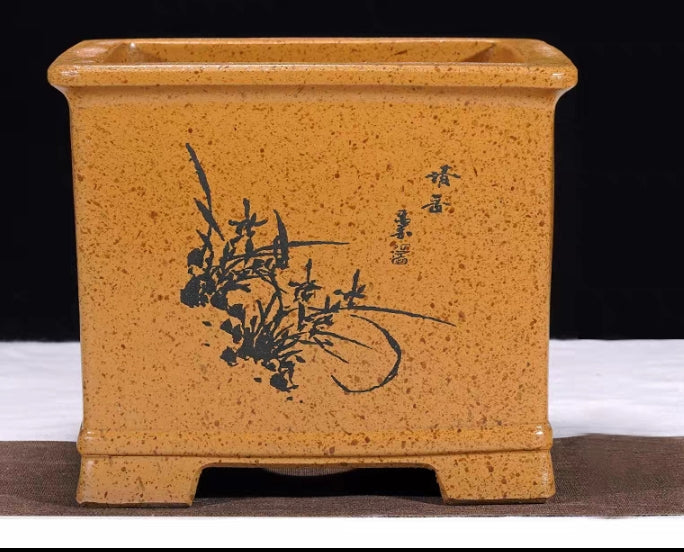 Beautiful cascade bonsai pot - 24.5cm