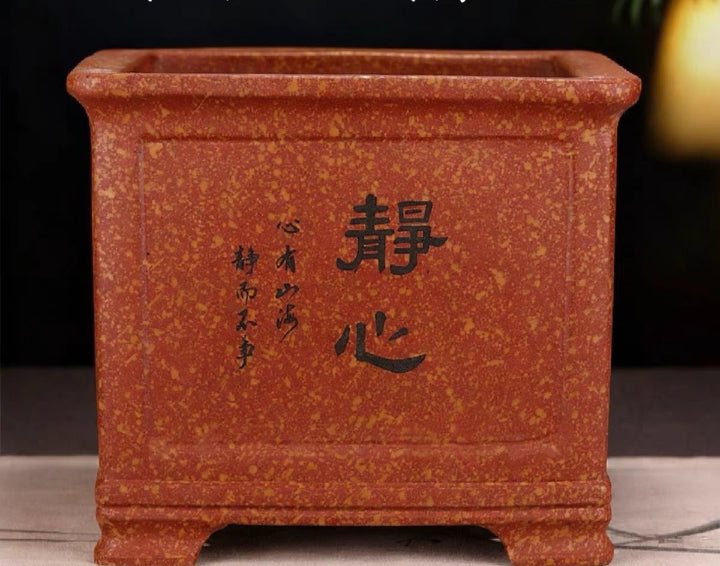 Beautiful cascade bonsai pot - 18cm