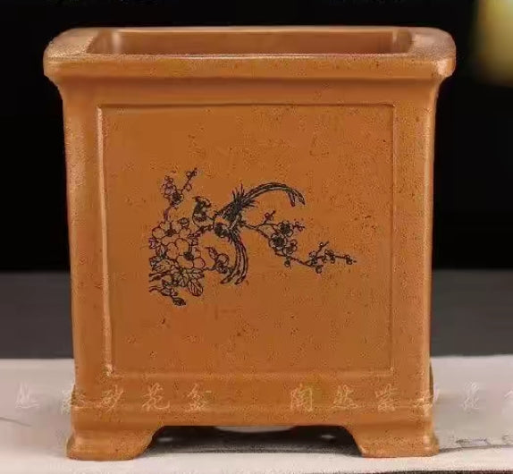 Beautiful cascade bonsai pot - 18cm