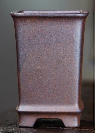 Beautiful cascade bonsai pot - 14*14*21cm