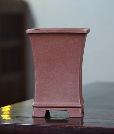 Beautiful cascade bonsai pot - 15*15*20cm