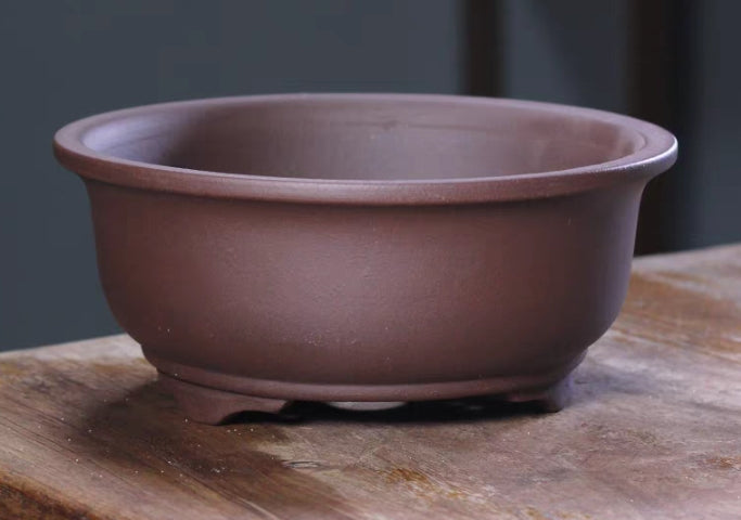 Beautiful small / shohin bonsai pot - 18.5cm