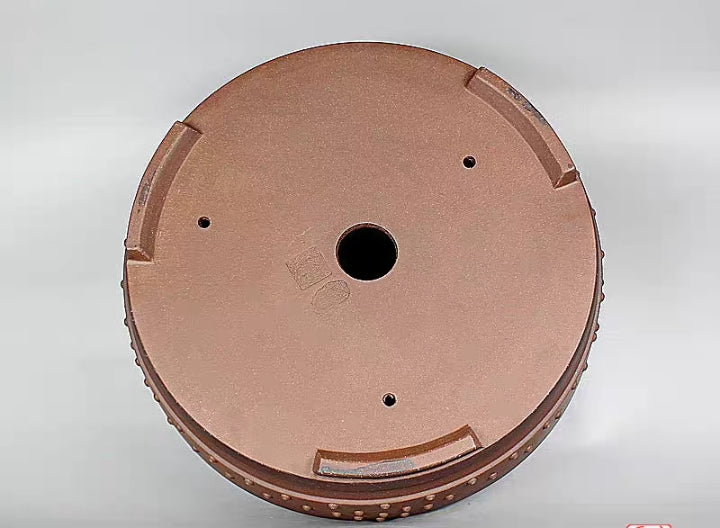 Quality round drum bonsai pot - 40cm