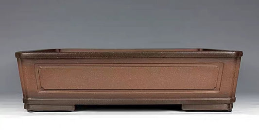 Quality rectangular bonsai pot - 40cm