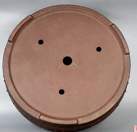 Quality round drum bonsai pot - 48cm