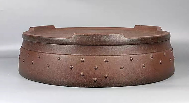 Quality round drum bonsai pot - 48cm