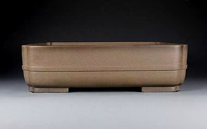Quality rectangular bonsai pot - 44cm