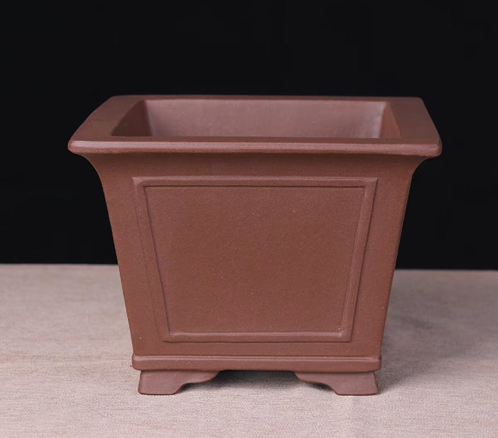 Quality cascade / semi-cascade bonsai pot - 19cm