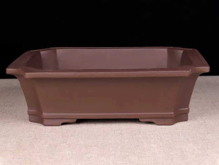Quality rectangular bonsai pot - 40.5cm