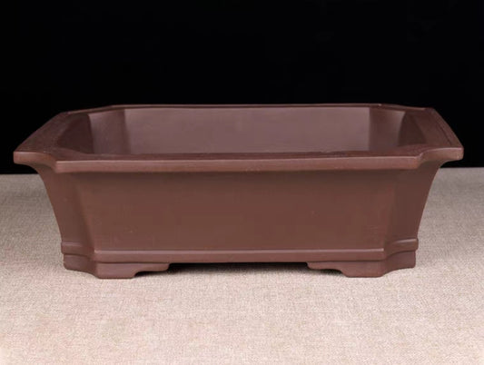 Quality rectangular bonsai pot - 40.5cm