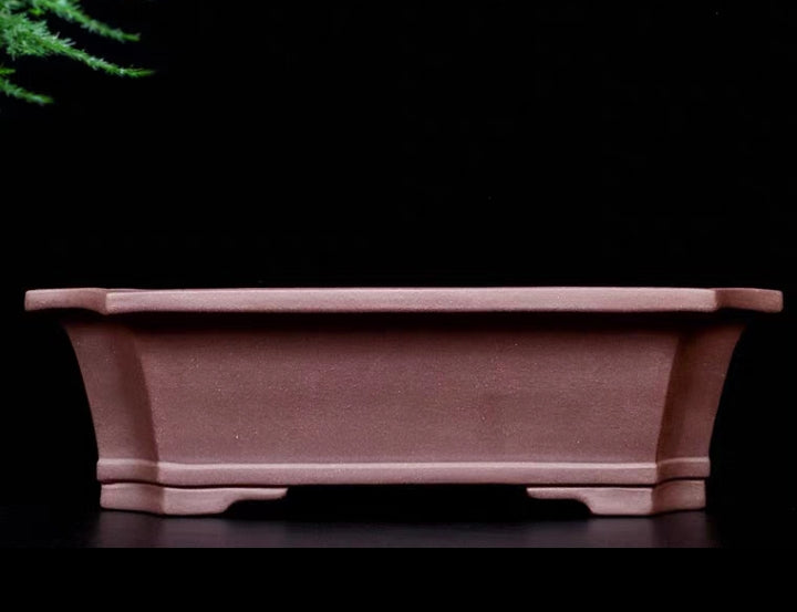 Quality rectangular bonsai pot - 40.5cm