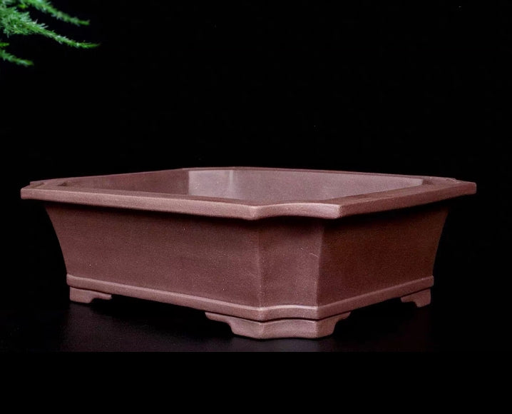 Quality rectangular bonsai pot - 40.5cm