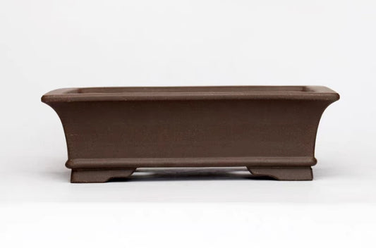 Beautiful rectangular bonsai pot - 32cm