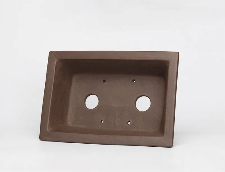 Beautiful rectangular bonsai pot - 32cm