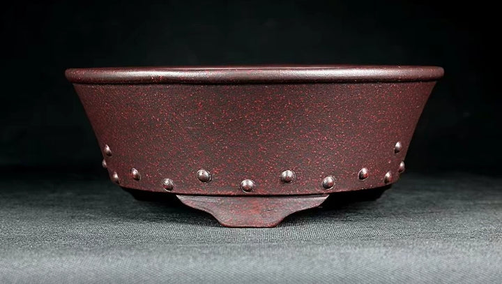 Quality round bonsai pot - 21.5cm