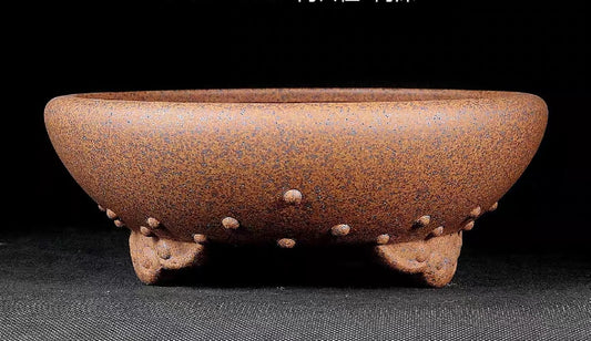 Quality round bonsai pot - 22cm