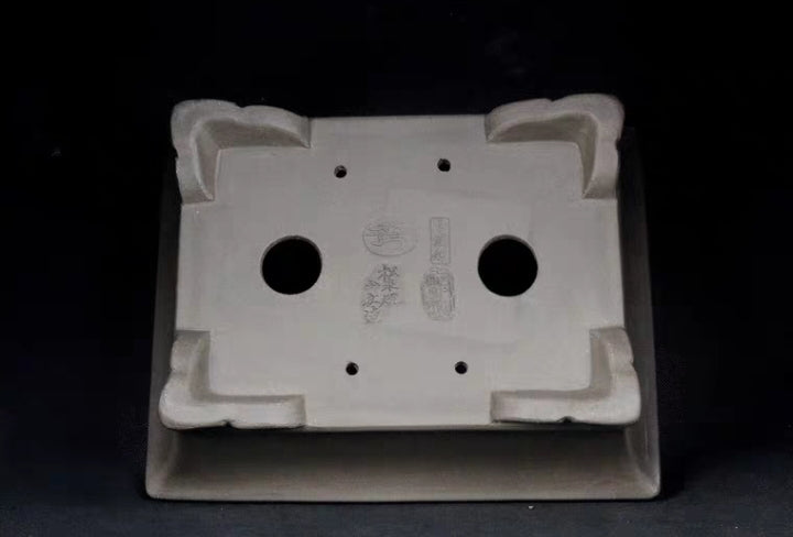 Quality rectangular bonsai pot - 31cm