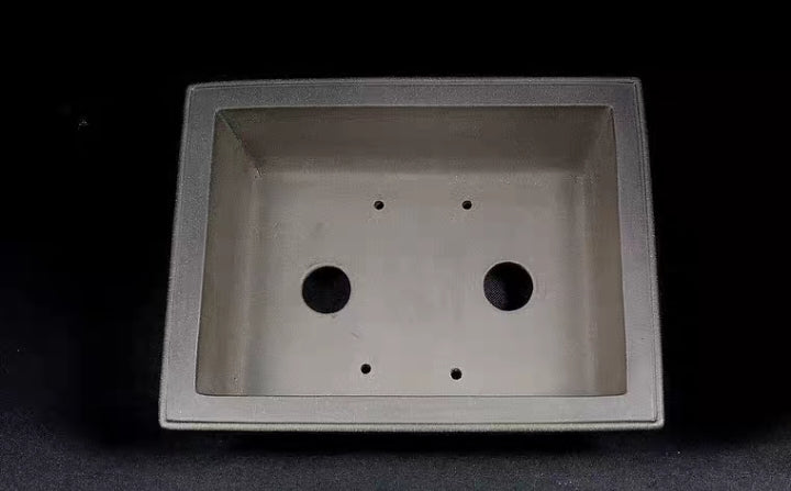 Quality rectangular bonsai pot - 31cm