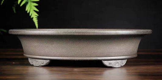 Quality oval bonsai pot - 30cm