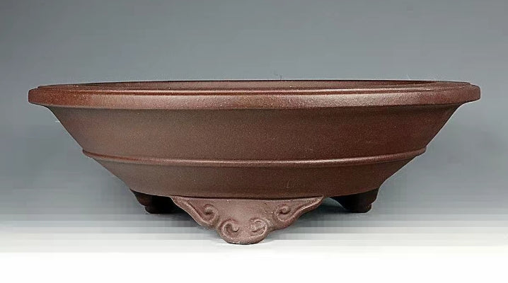 Quality round bonsai pot - 32.5cm