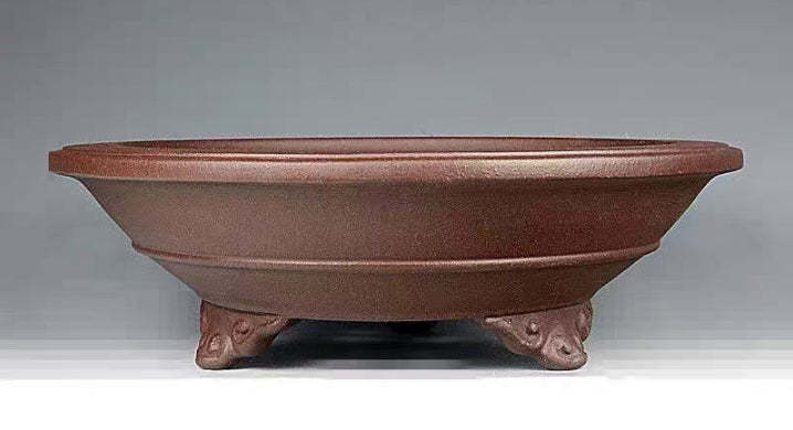 Quality round bonsai pot - 32.5cm