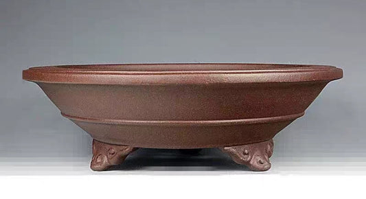 Quality round bonsai pot - 32.5cm
