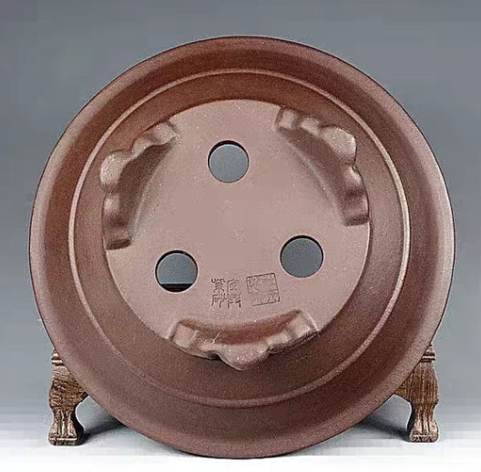 Quality round bonsai pot - 32.5cm