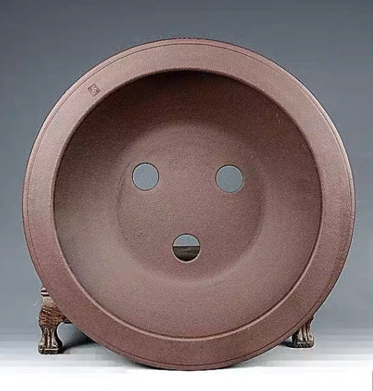 Quality round bonsai pot - 32.5cm
