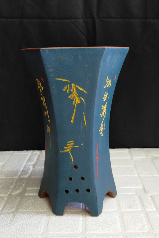 Beautiful cascade bonsai pot - 15cm