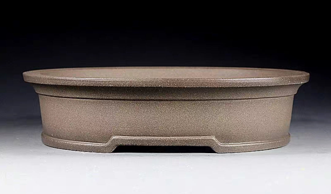 Quality oval bonsai pot - 25cm
