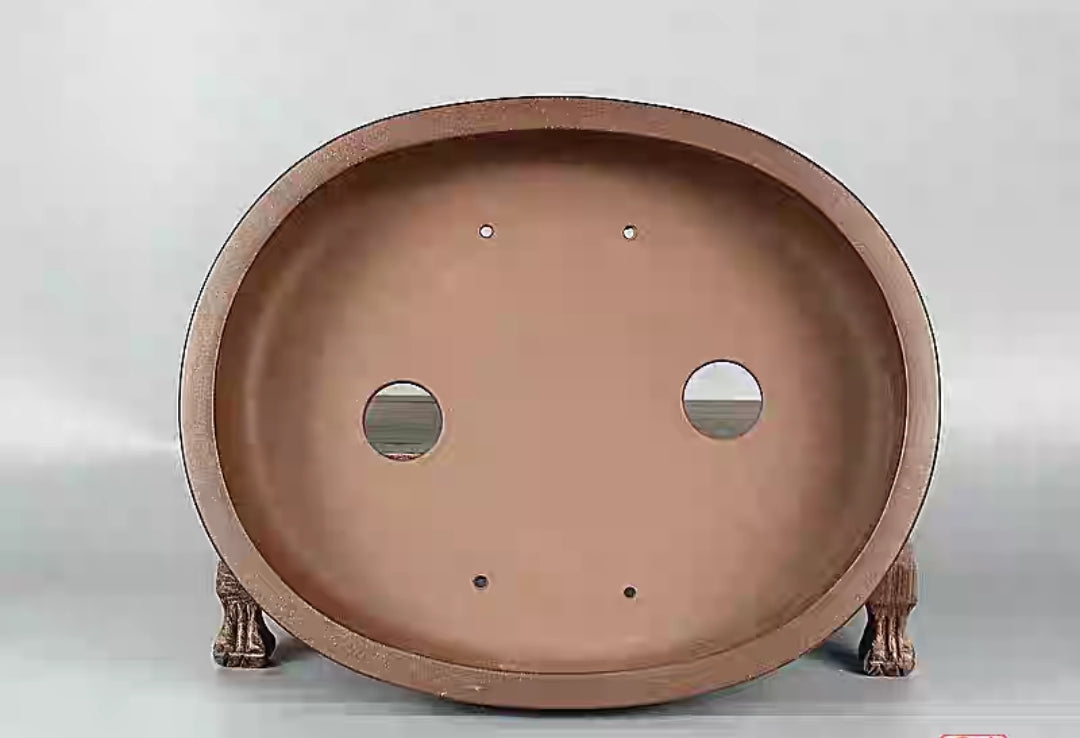 Quality oval bonsai pot - 30cm