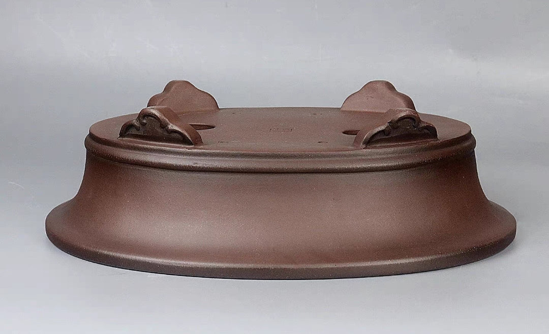 Quality oval bonsai pot - 30.5cm