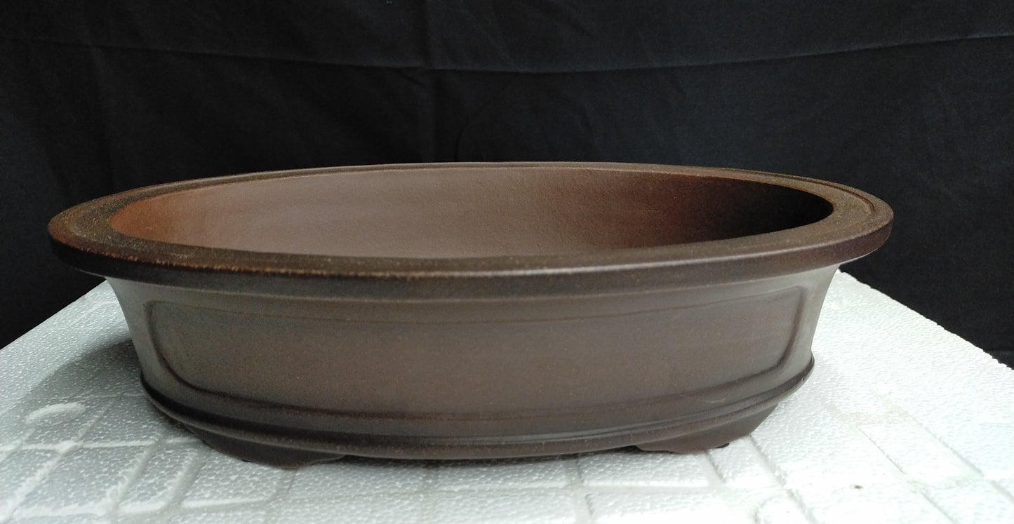 Quality oval bonsai pot - 37cm