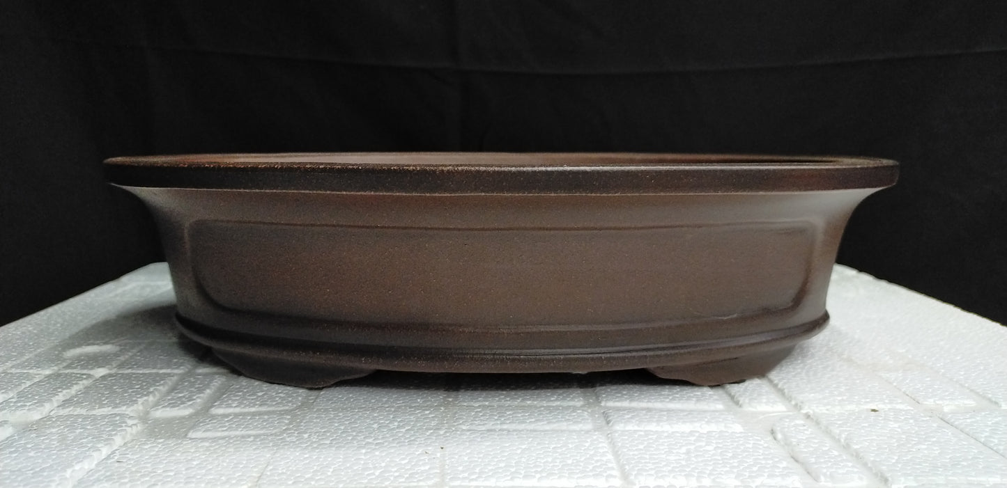 Quality oval bonsai pot - 37cm