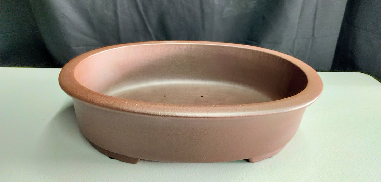 Quality oval bonsai pot - 41cm