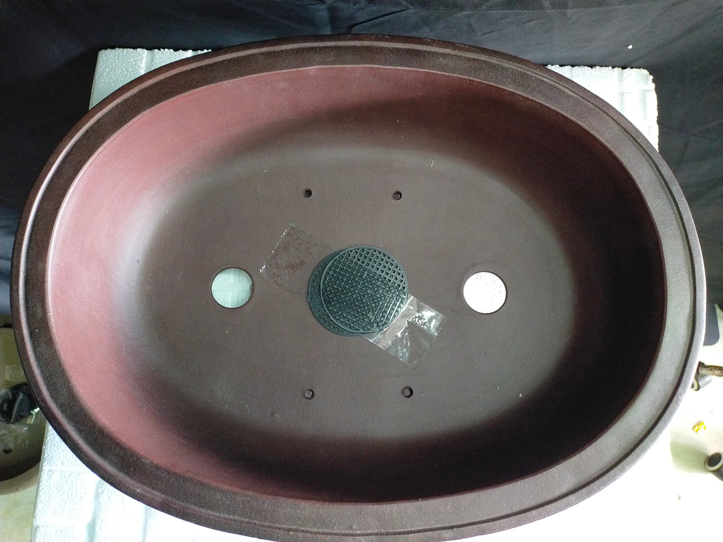 Quality oval bonsai pot - 45cm
