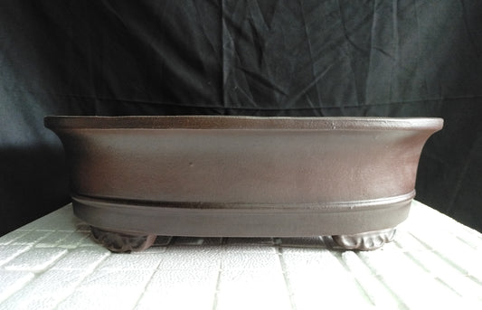Quality oval bonsai pot - 45cm
