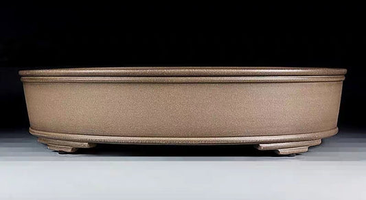 Quality oval bonsai pot - 46cm